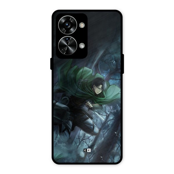 Cool Captain Levi Metal Back Case for OnePlus Nord 2T