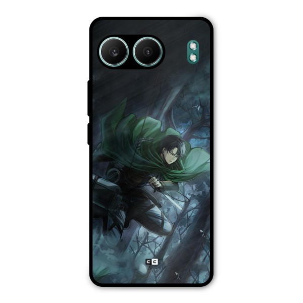 Cool Captain Levi Metal Back Case for OnePlus Nord 4