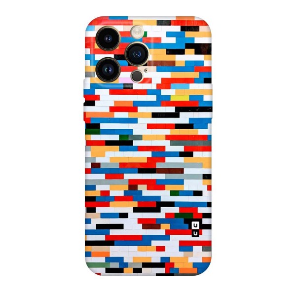 Cool Colors Collage Pattern Art Original Polycarbonate Back Case for iPhone 14 Pro Max