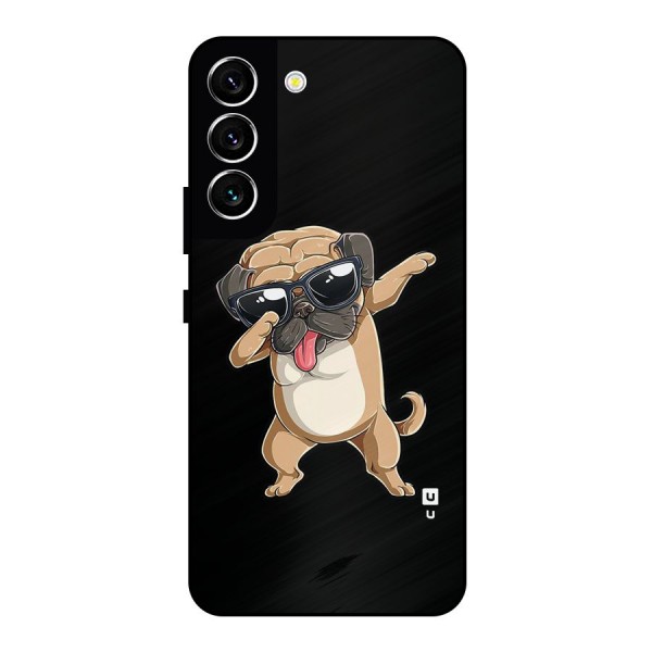 Cool Dab Dog Metal Back Case for Galaxy S22 5G