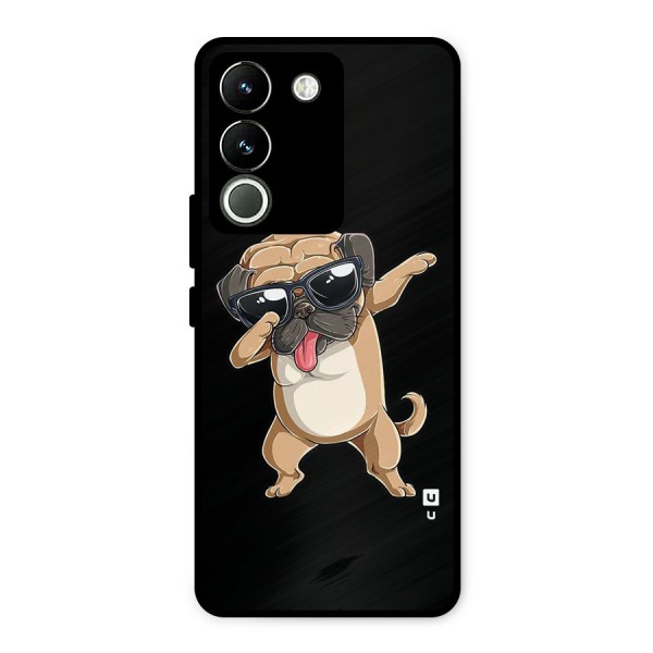 Cool Dab Dog Metal Back Case for Vivo Y200