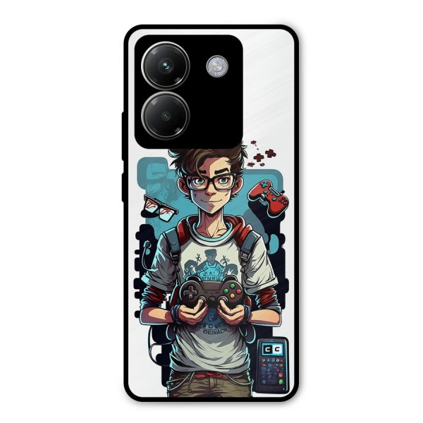 Cool Gamer Guy Metal Back Case for Poco M7 Pro 5G