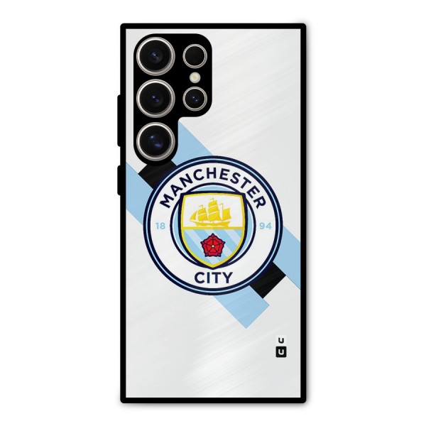 Cool Manchester City Metal Back Case for Galaxy S24 Ultra
