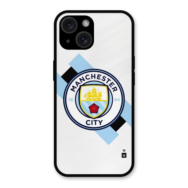 Cool Manchester City Metal Back Case for iPhone 15