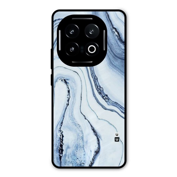 Cool Marble Art Metal Back Case for iQOO 13