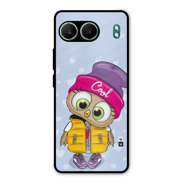 Cool Owl Metal Back Case for OnePlus Nord 4