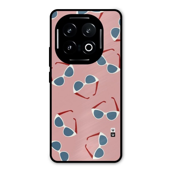 Cool Shades Pattern Metal Back Case for iQOO 13