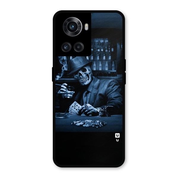 Cool Skull Cards Metal Back Case for OnePlus 10R