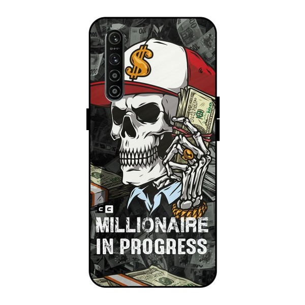 Cool Skull Millionaire In Progress Metal Back Case for Realme XT