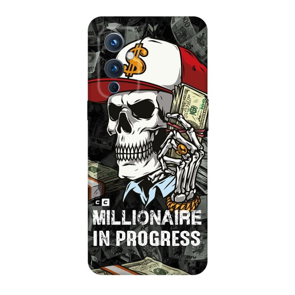 Cool Skull Millionaire In Progress Original Polycarbonate Back Case for OnePlus 9