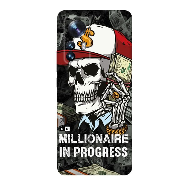 Cool Skull Millionaire In Progress Original Polycarbonate Back Case for Xiaomi 12 Pro