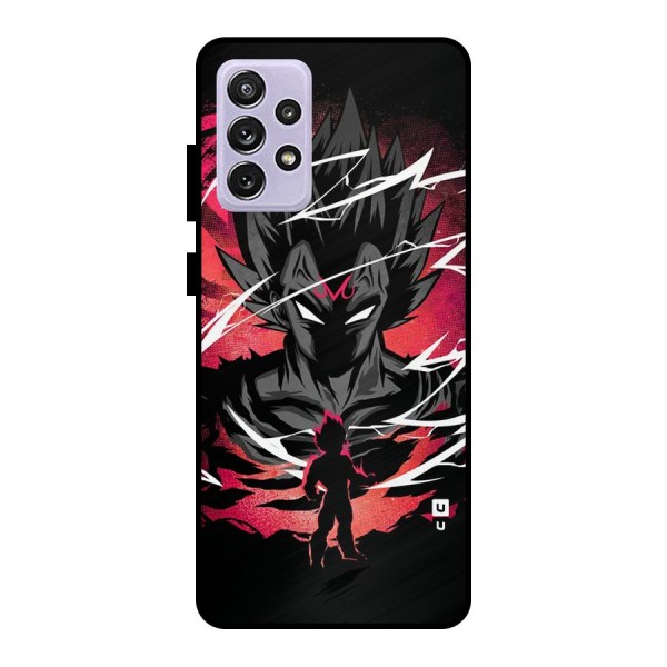 Cool Vegeta Metal Back Case for Galaxy A72