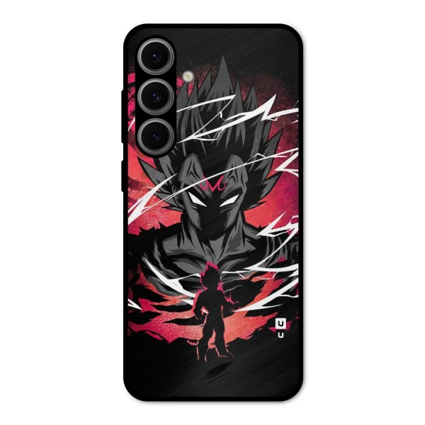 Cool Vegeta Metal Back Case for Galaxy S24 FE