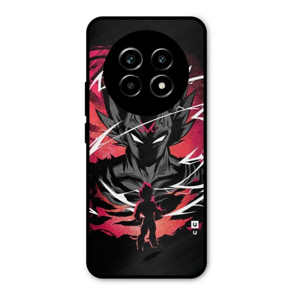 Cool Vegeta Metal Back Case for Realme 13 Pro