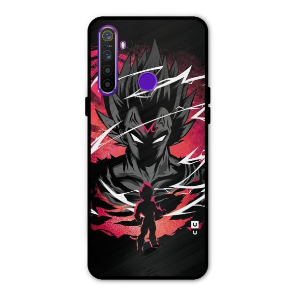 Cool Vegeta Metal Back Case for Realme Narzo 10