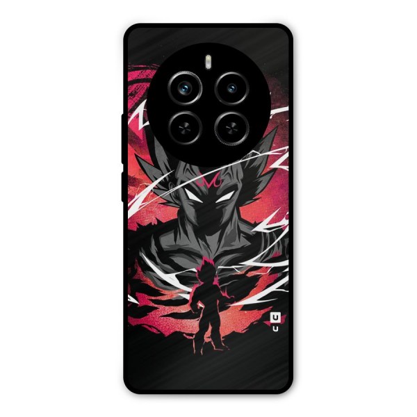 Cool Vegeta Metal Back Case for Realme P1 Pro