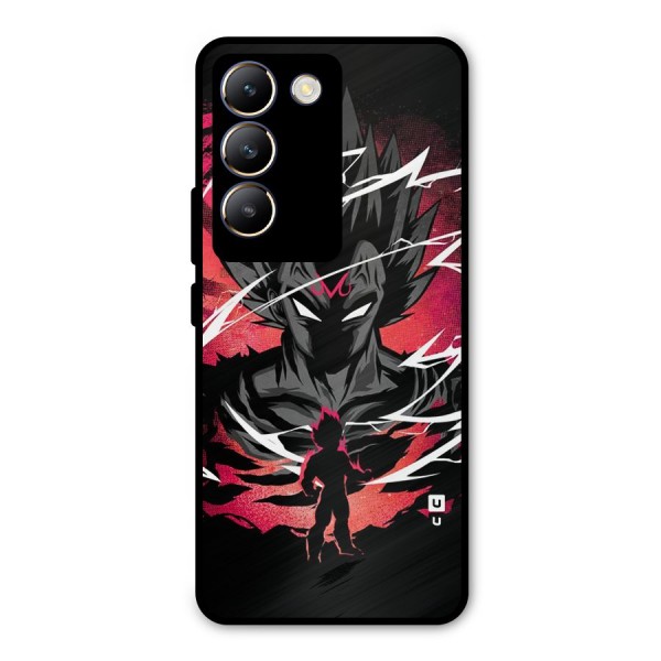 Cool Vegeta Metal Back Case for Vivo Y200e