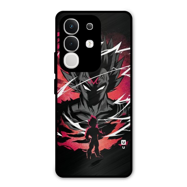 Cool Vegeta Metal Back Case for iQOO Z10x