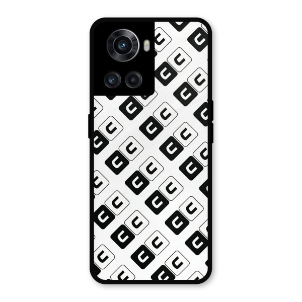 CoversCart Diagonal Banner Metal Back Case for OnePlus 10R