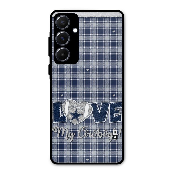 Cowboy Love Metal Back Case for Galaxy A55