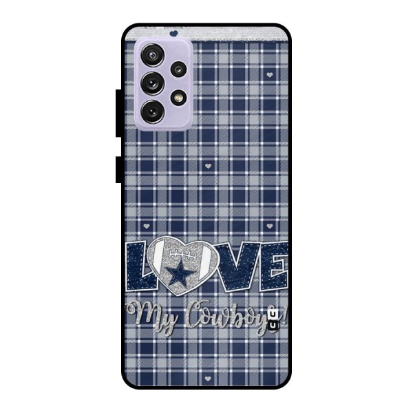 Cowboy Love Metal Back Case for Galaxy A72