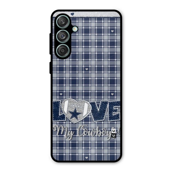 Cowboy Love Metal Back Case for Galaxy M55 5G