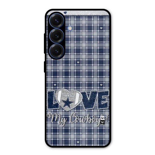 Cowboy Love Metal Back Case for Galaxy S25