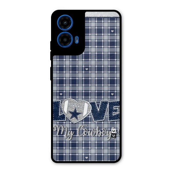 Cowboy Love Metal Back Case for Moto G45