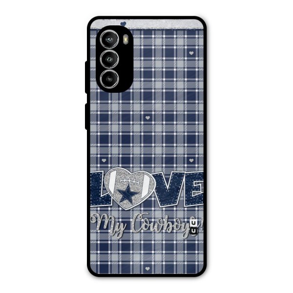 Cowboy Love Metal Back Case for Moto G82