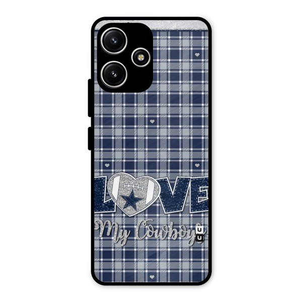 Cowboy Love Metal Back Case for Redmi 12 5G
