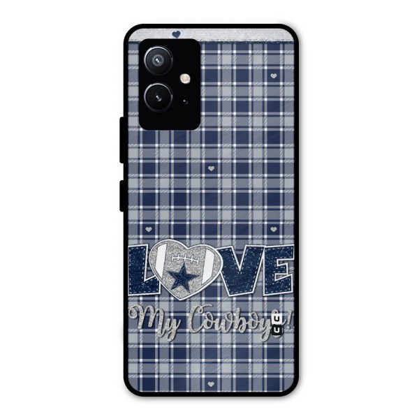 Cowboy Love Metal Back Case for Vivo T1 5G