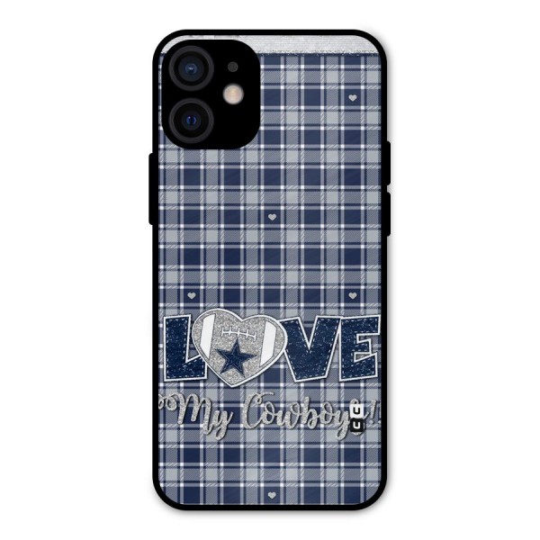 Cowboy Love Metal Back Case for iPhone 12 Mini