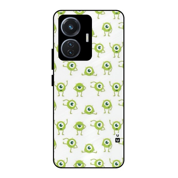 Crazy Green Maniac Metal Back Case for iQOO Z6 44W
