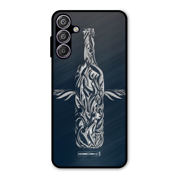 Creative Bottle Metal Back Case for Galaxy F15