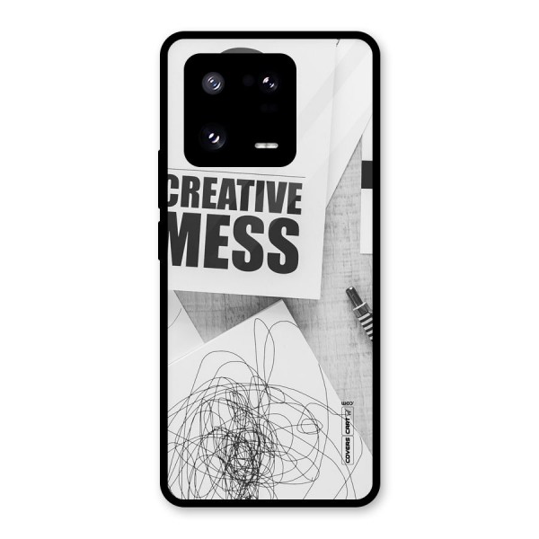 Creative Mess Glass Back Case for Xiaomi 13 Pro