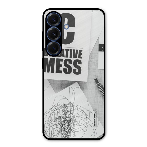 Creative Mess Metal Back Case for Galaxy S25