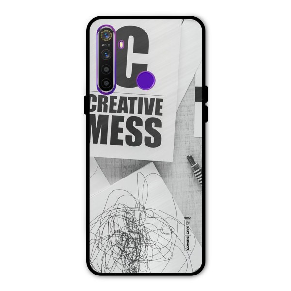 Creative Mess Metal Back Case for Realme Narzo 10