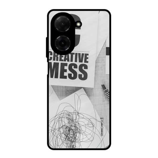Creative Mess Metal Back Case for Redmi A5 4G