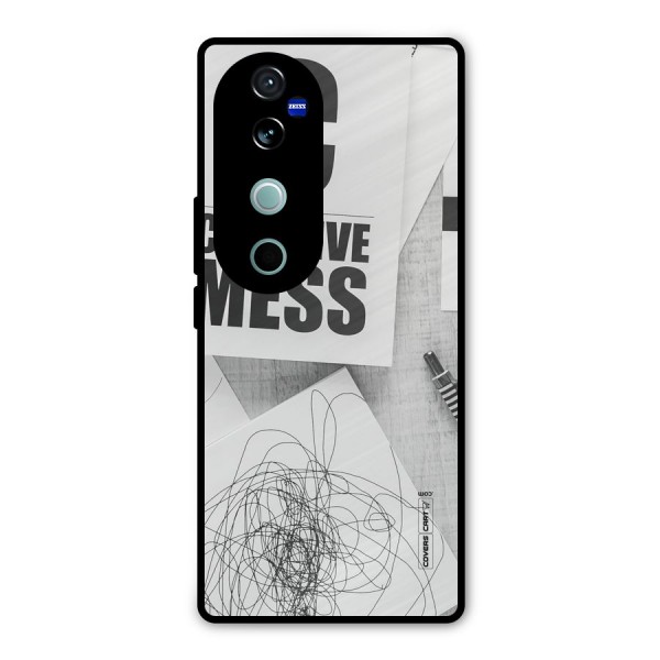 Creative Mess Metal Back Case for Vivo V40 Pro
