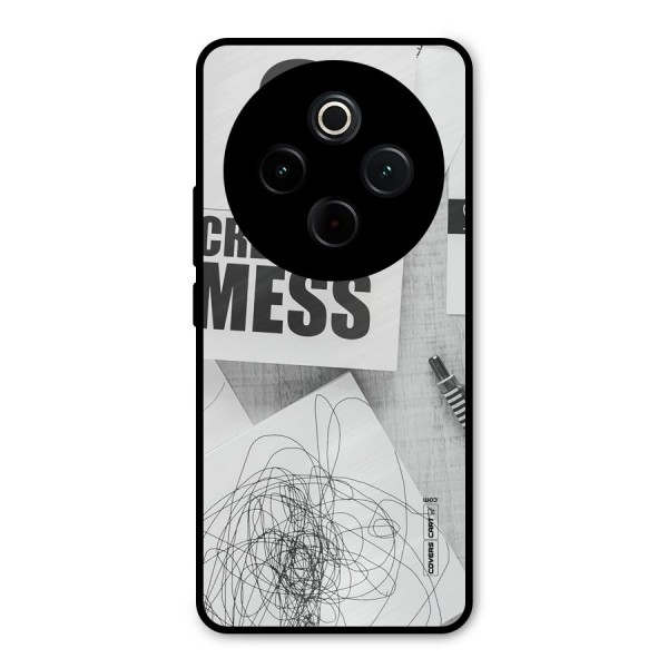 Creative Mess Metal Back Case for iQOO Z10