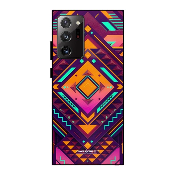 Creative Rhombus Metal Back Case for Galaxy Note 20 Ultra 5G