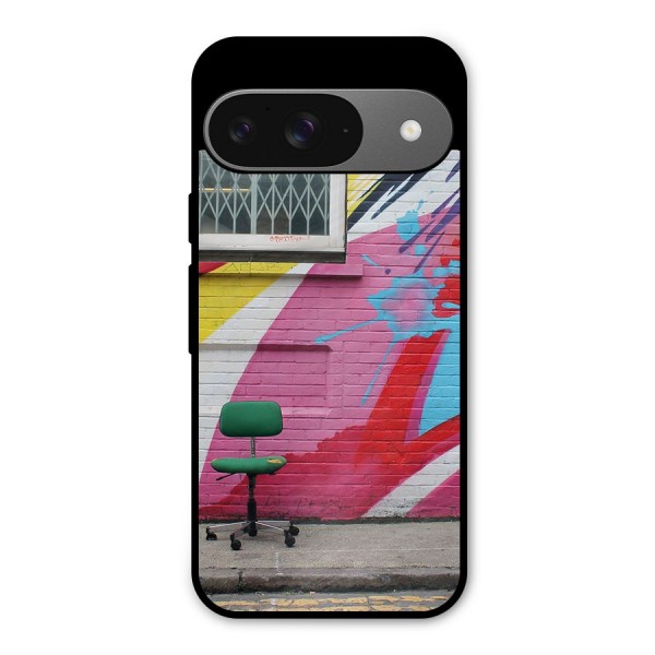 Creative Wall Art Metal Back Case for Google Pixel 9