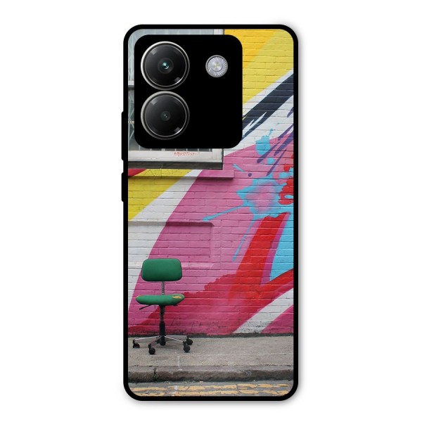 Creative Wall Art Metal Back Case for Poco M7 Pro 5G