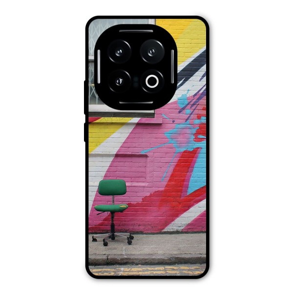 Creative Wall Art Metal Back Case for iQOO 13