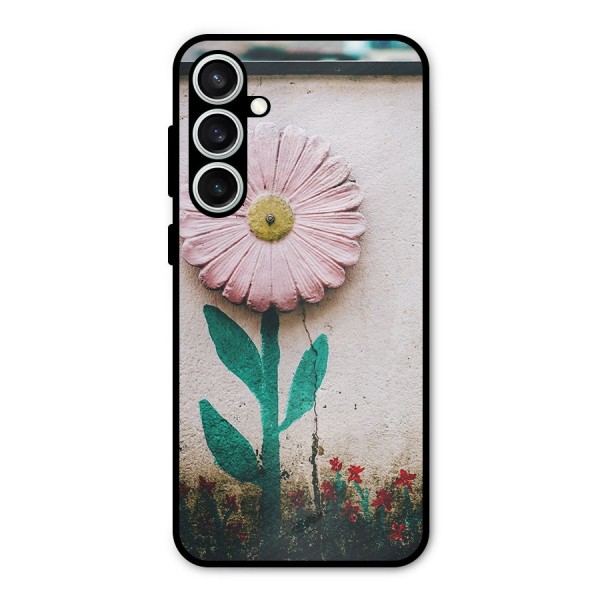 Creativity Flower Metal Back Case for Galaxy S23 FE