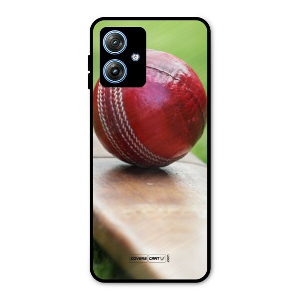Cricket Bat Ball Metal Back Case for Moto G54