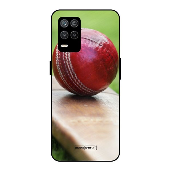 Cricket Bat Ball Metal Back Case for Realme 9 5G