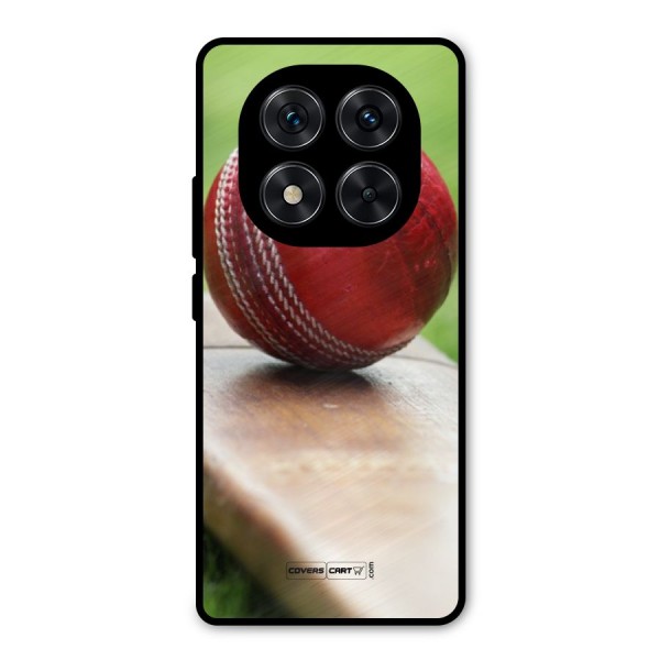 Cricket Bat Ball Metal Back Case for Redmi Note 14 Pro 5G