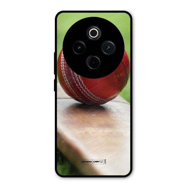 Cricket Bat Ball Metal Back Case for Vivo T4