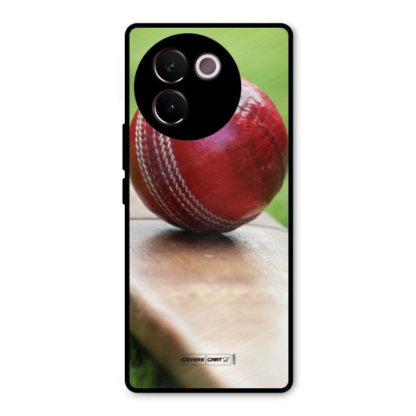 Cricket Bat Ball Metal Back Case for Vivo V30e